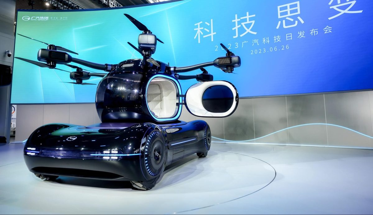 Flying cars eVTOLs mobility GAC Toyota gove