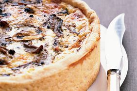 Over-the-Top Mushroom Quiche