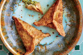 Green Pea Samosas. Photo &copy; Marcus Nilsson