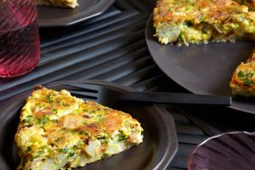 Cauliflower, Bacon, and Parmesan Frittata