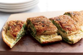 Watercress-Fontina Souffléed Omelet