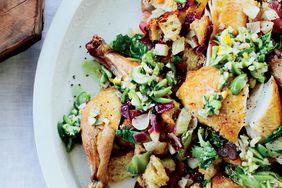 "Ode to Zuni" Roast Chicken with Fennel Panzanella