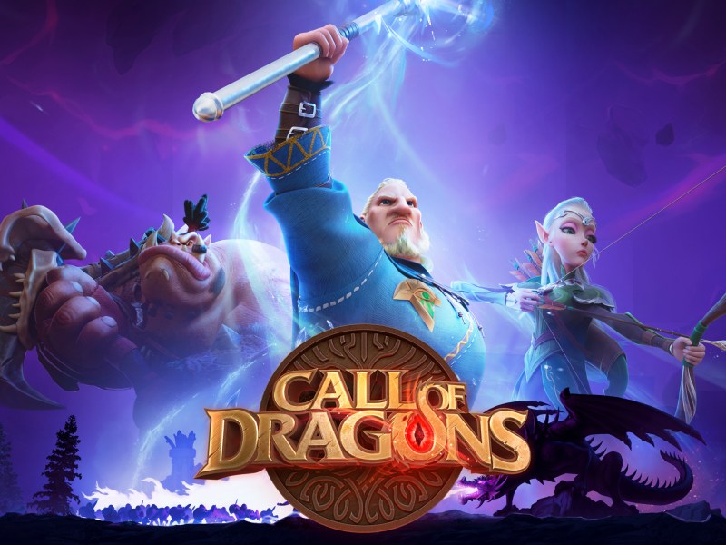 Call of Dragons is a multiplayer Western-style fantasy strategy game with 3D modeling.