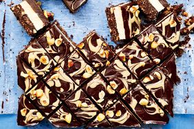 Chocolate and Hazelnut Nanaimo Bars