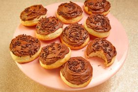 Chocolate-Frosted Cake Cookies