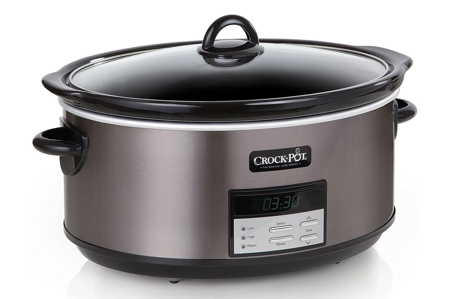 Crock-Pot Large 8 Quart Programmable Slow Cooker with Auto Warm Setting and Cookbook