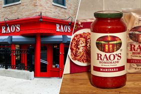 Rao's restaurant in East Harlem, NYC; Rao's jarred marinara sauce