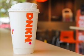 Dunkin coffee cup