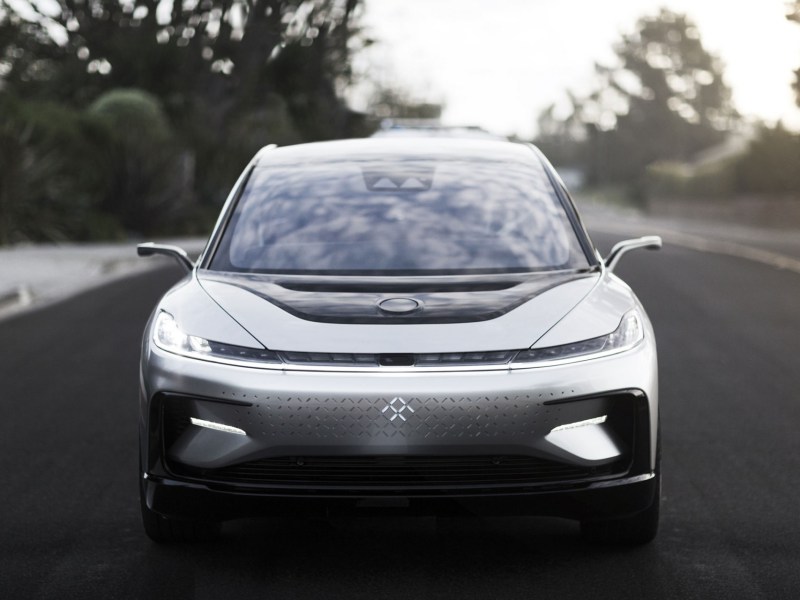 Faraday Future’s FF91 electric crossover vehicle (Image credit: Faraday Future)