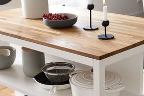 West Elm Frame Kitchen Console - Butcher Block