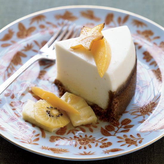 Slow-Cooker Sour Cream Cheesecake