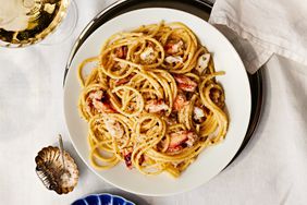 Garlic Noodles with Crab