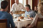 A dish being served on a Princess Cruise ship