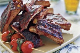 Chinese-Style Ribs with Guava Barbecue Sauce