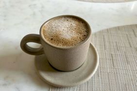 Hojicha latte