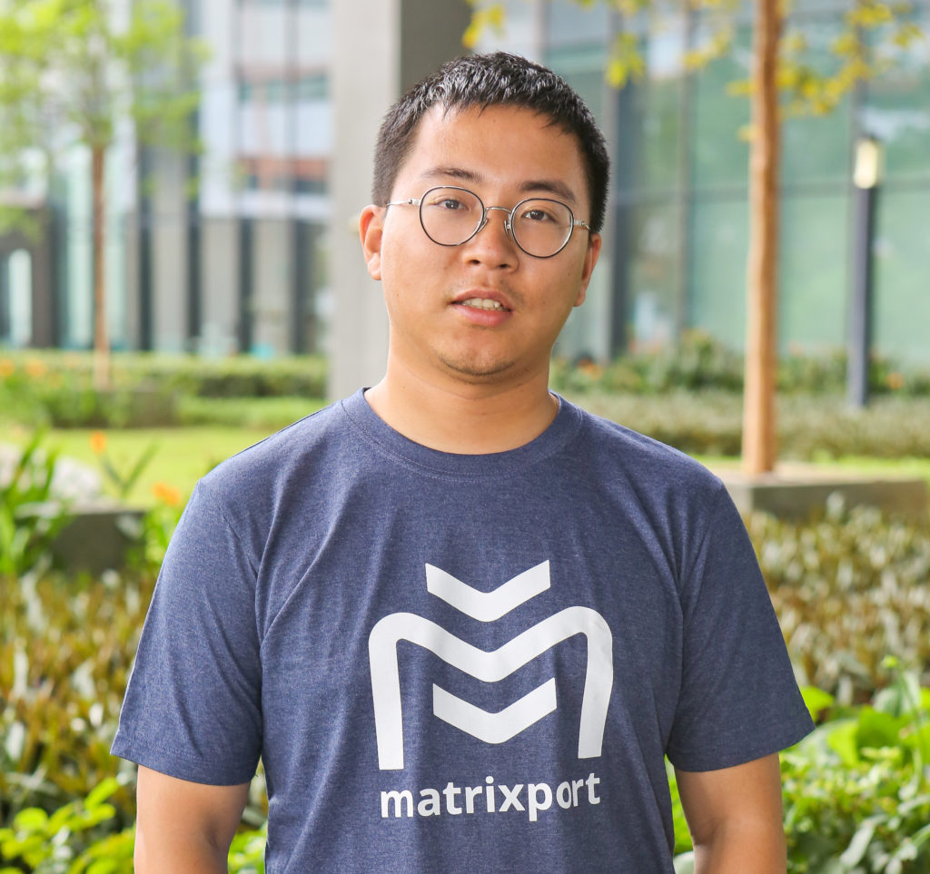 Photo of John Ge, co-founder and CEO of Matrixport.