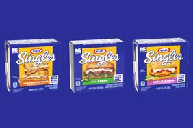 Kraft Singles in three new flavors: Caramelized Onion, JalapeÃ±o, and Garlic & Herb