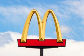 A McDonald's restaurant sign