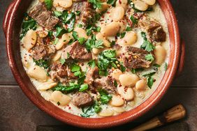 Milk-Braised Pork and White Beans