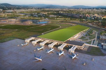 New airport terminal in Florence will have a rooftop vineyard 