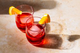 Non-alcoholic Negroni