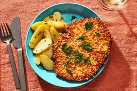 Pork Schnitzel with Warm Potato Salad