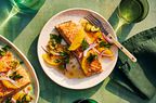 Slow-Roasted Salmon with Citrus-Olive Relish