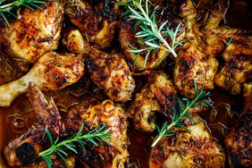 close-up shot of Southern Baked Chicken