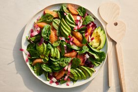 Spinach, Grapefruit, and Avocado Salad with Sesame Vinaigrette