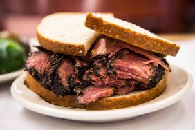 Patrami sandwich from Katz's Delicatessen in New York City