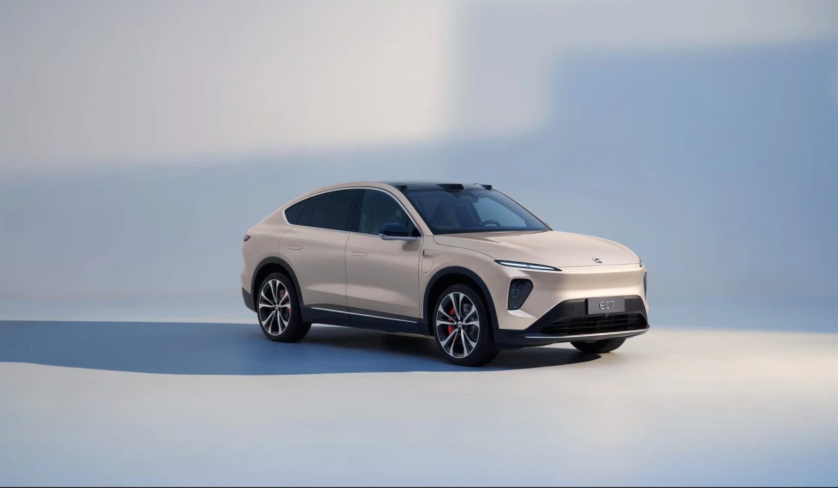 new energy vehicles electric vehicles EVs nio ec7 SUV coupe