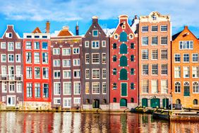 Houses in Amsterdam, Netherlands