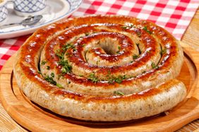 Boudin at a cookout