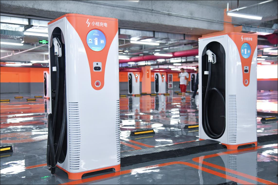 Didi provides EV charging services from Didi apps through its automobile solution platform Xiaoju (Image credit: Didi Chuxing)