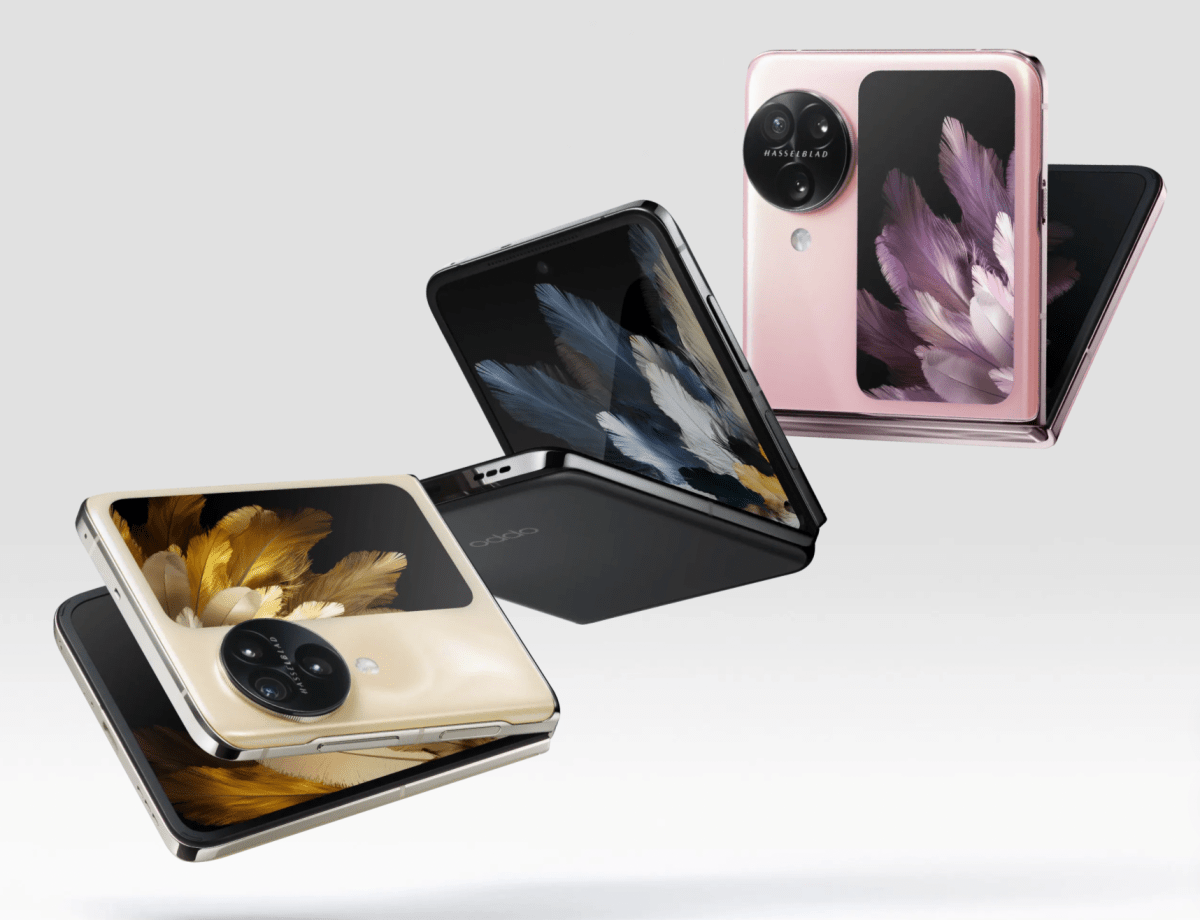 Oppo Find N3 Flip features the first clamshell foldable phone with three cameras