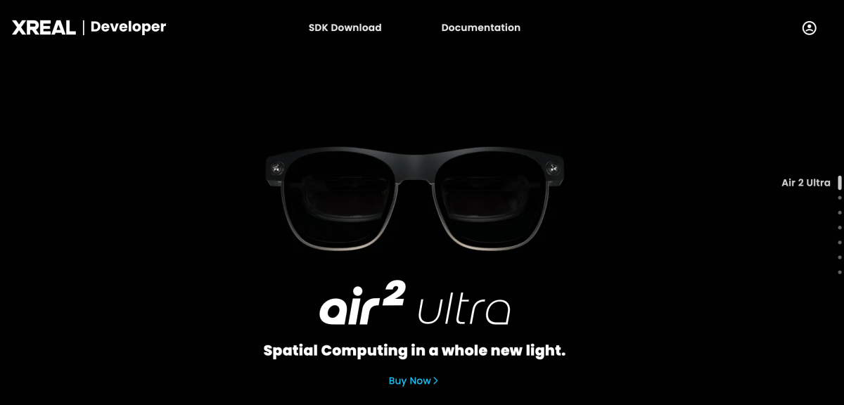 Xreal unveils Air 2 Ultra AR glasses, intended rival for Meta's Quest 3 and Apple's Vision Pro